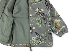 Name It agave green dino overgangsjakke softshell